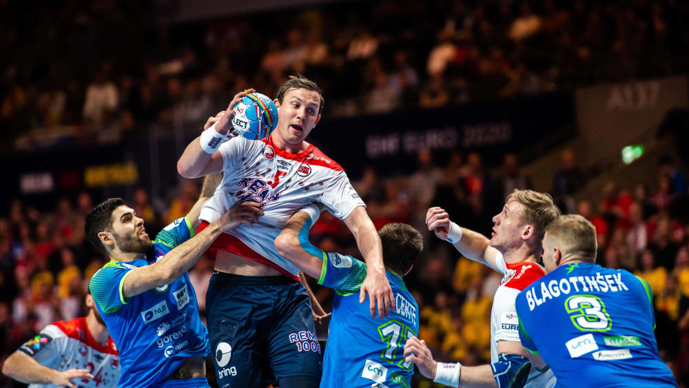 Steuerte stolze 65 Treffer zu EM-Bronze bei: Norwegens Topstar Sander Sagosen.