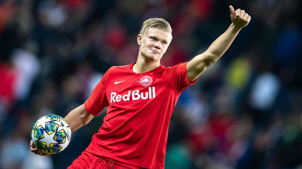 Erling Haaland ist begehrt, auch Borussia Dortmund bemüht sich um den Noch-Salzburger.