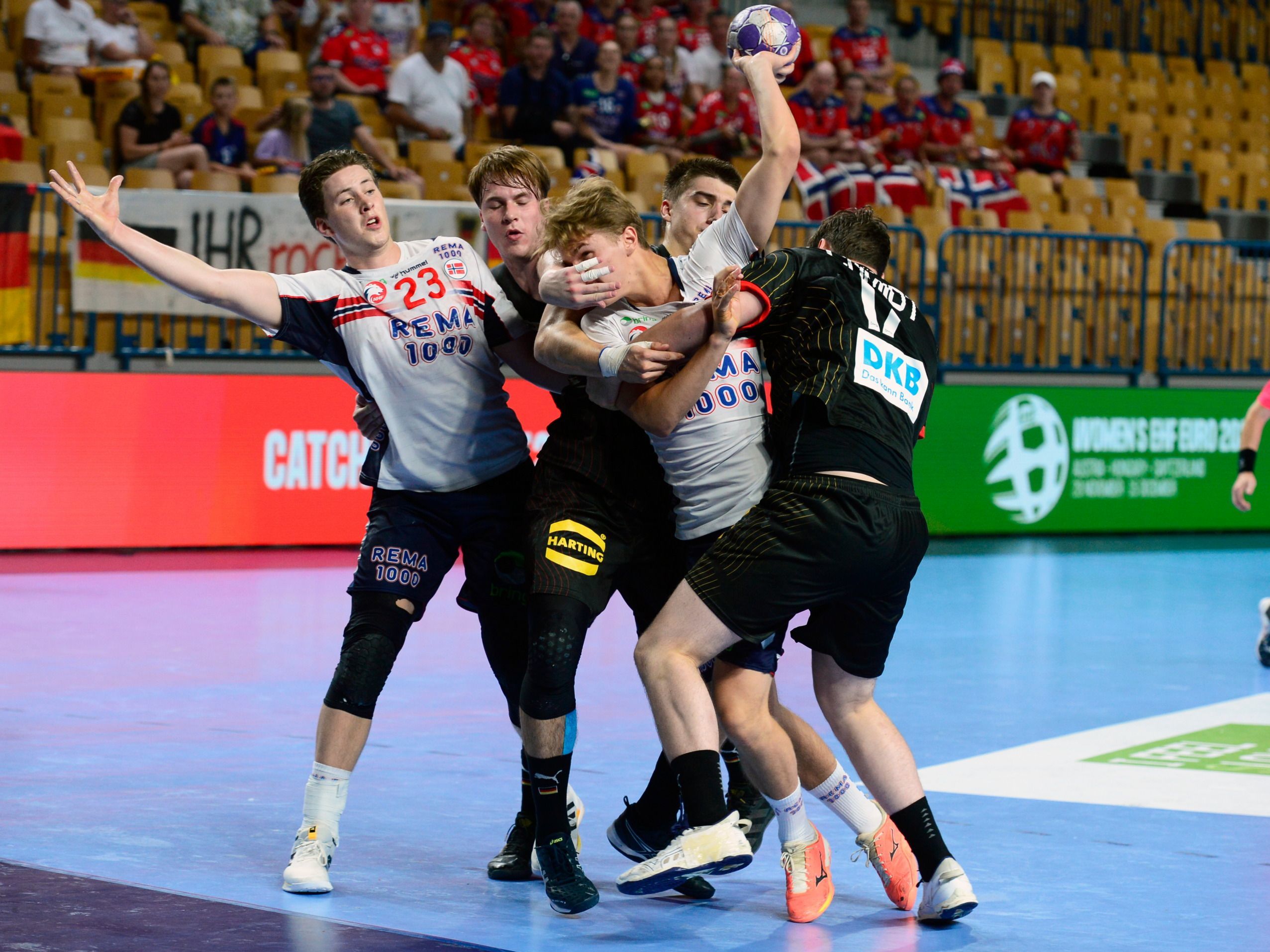 Junioren-EM Handball: Deutschland nach Sieg gegen Norwegen wieder auf Kurs