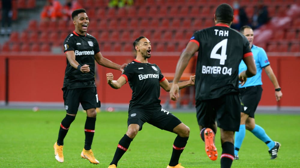 Zwei Tore gelangen Karim Bellarabi als Einwechselspieler gegen Nizza.