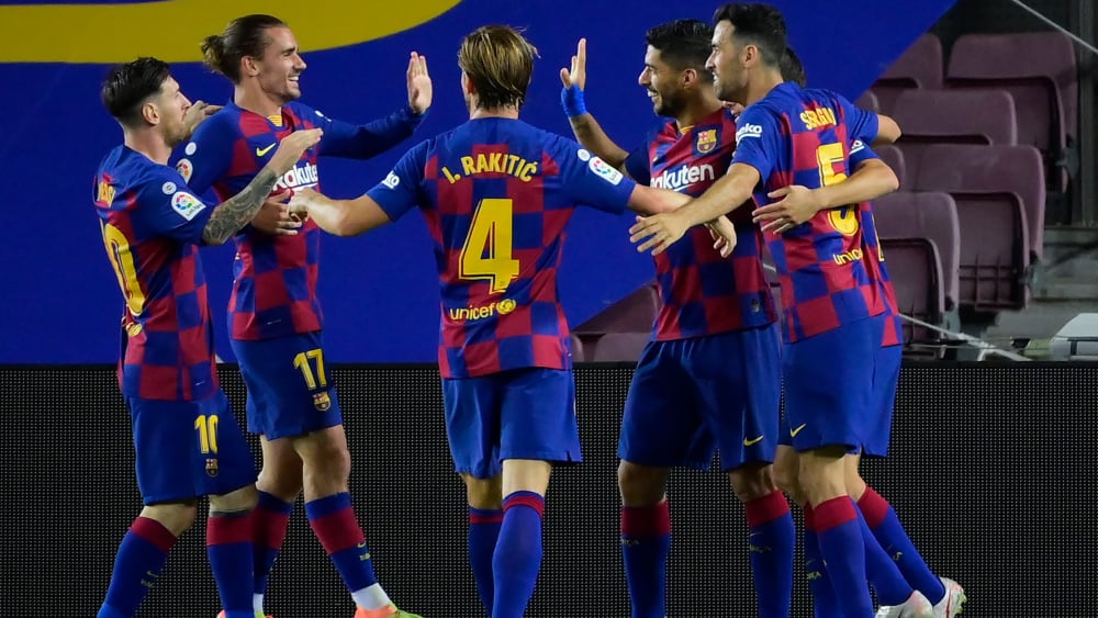 Ein Suarez-Tor genügte: Der FC Barcelona kann seinen Titel immer noch verteidigen.