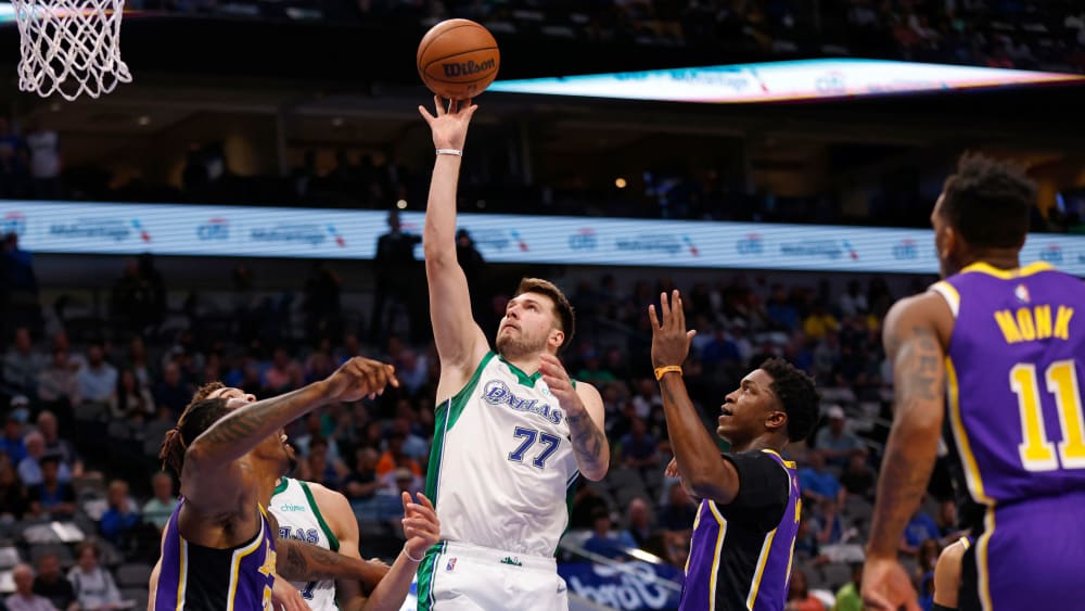 Mal wieder 34 Punkte: Luka Doncic.