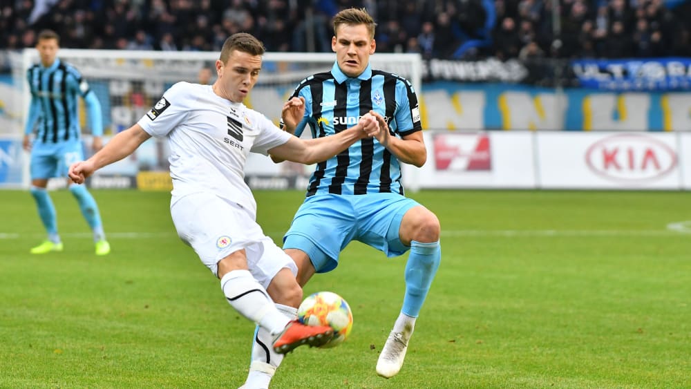 Ließen sich keinen Raum zum Atmen: Mike Feigenspan (li.) und Max Christiansen.