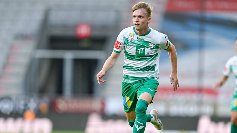 Bror Ranum WSG Tirol verlängert mit Mittelfeldprofi Blume bis 2025 - kicker