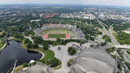 Bald wieder eine Heimstätte für Profi-Fußball: Das Münchner Olympiastadion.