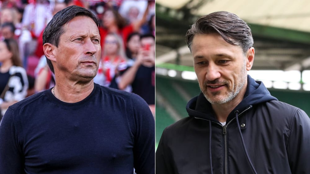 Namhafte freie Trainer: Roger Schmidt (li.) und Niko Kovac.