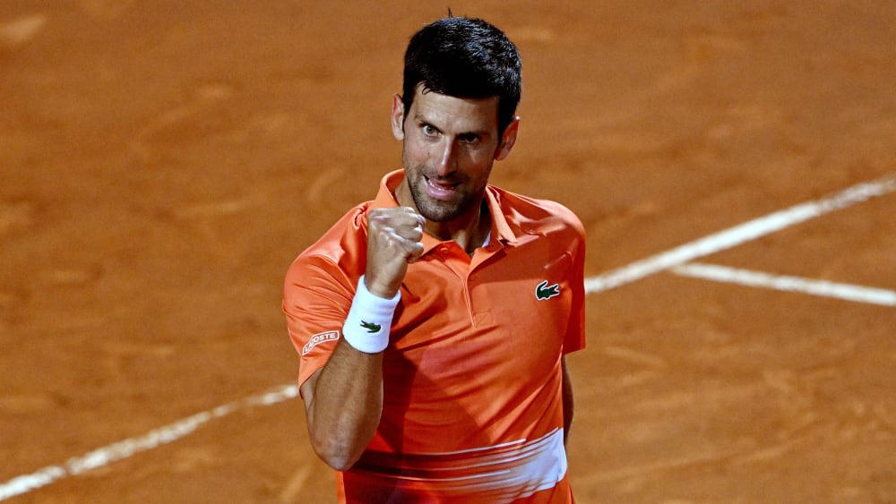 Sicherte sich das letzte Halbfinalticket beim Masters in Rom: Novak Djokovic.