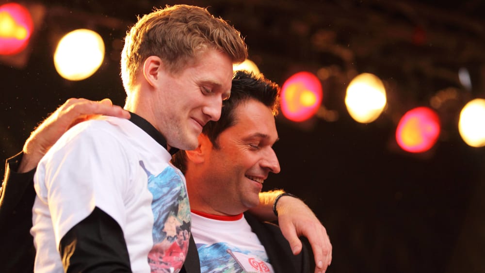 André Schürrle und Christian Heidel