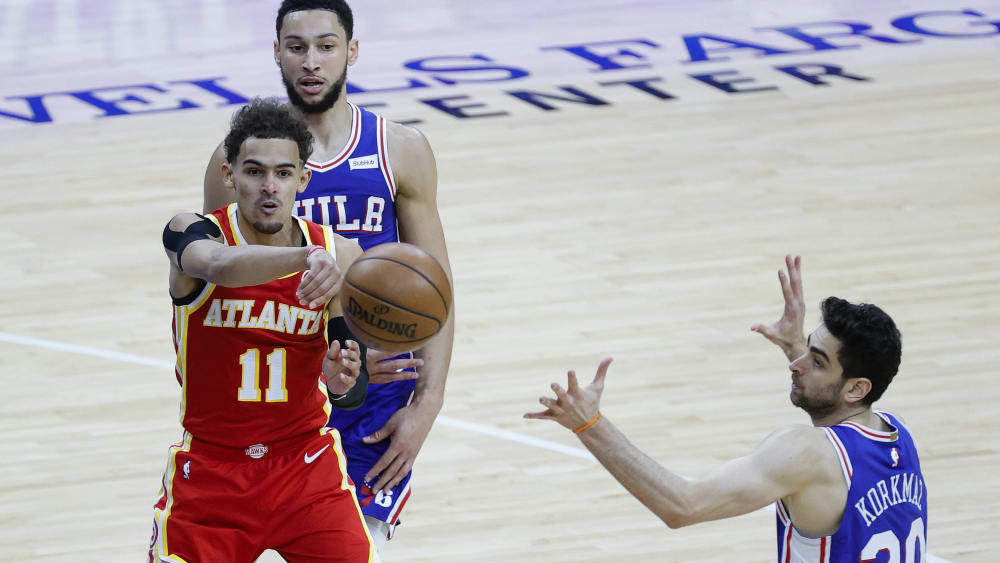 Nba Atlanta Hawks Feiern In Play Offs Aufholjagd In Philadelphia Kicker