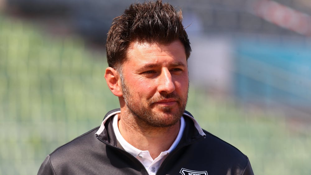 Darf die Mannschaft nicht mehr lange trainieren: Stefan Reisinger.