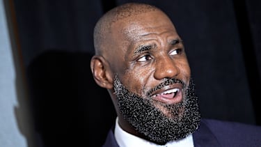 LeBron James walking the red carpet at the inaugural Time 100 Sports List event held at Pier 60 Chelsea Piers, New York, NY, July 16, 2026. (Photo by Anthony Behar/Sipa USA)