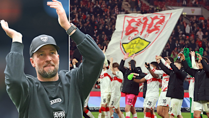 "Großartige Saison": VfB-Trainer Sebastian Hoeneß ist mit der Spielzeit trotz verlorenem Pokalfinale sehr zufrieden.
