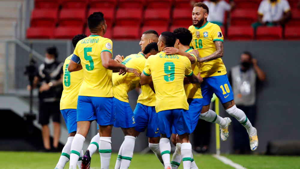 Ohne Probleme die erste Hürde übersprungen: Brasilien gewann zum Auftakt der Copa America gegen Venezuela.