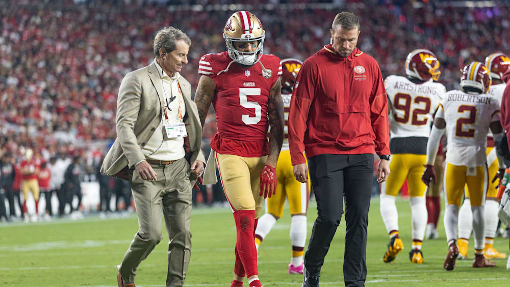 Die Verletzungssorgen der San Francisco 49ers nehmen kein Ende.
