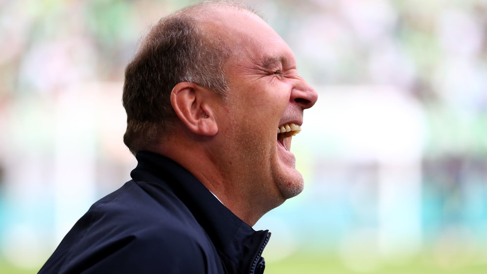 Trockener Humor: Jörg Schmadtke.