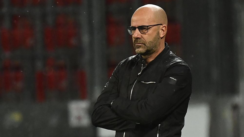"Verdient gewonnen": Bayer-Trainer Peter Bosz.