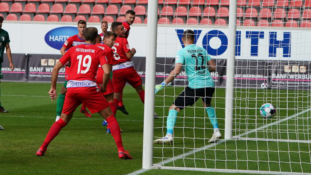 Marek Suchy köpfte nach einer Ecke zur Führung ein