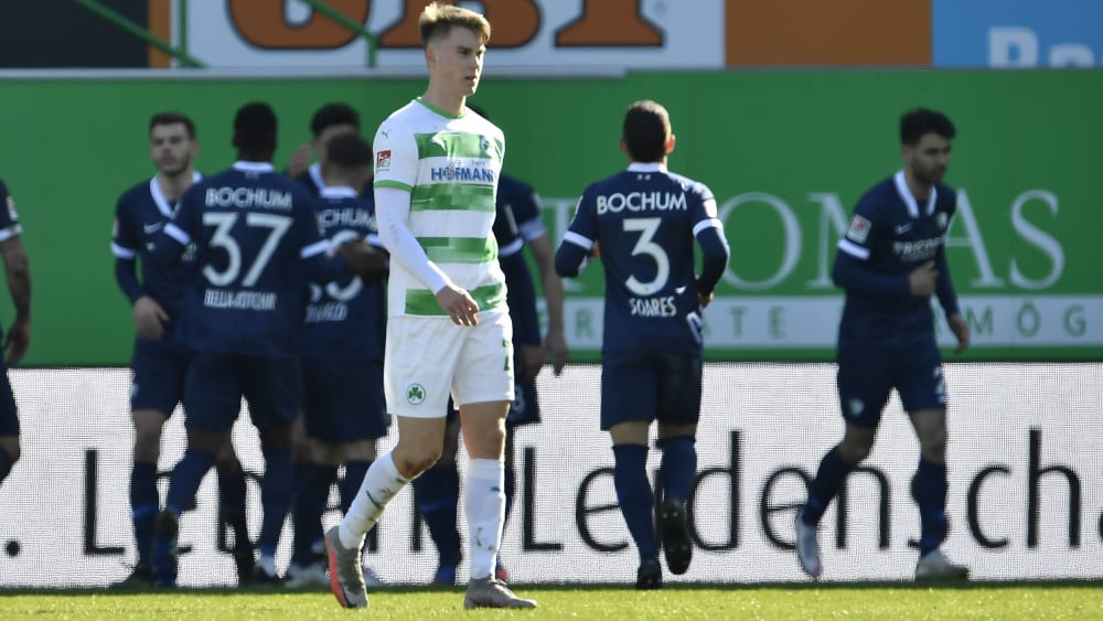 Erstes Ligaspiel für Fürth: Winter-Neuzugang Luca Itter.