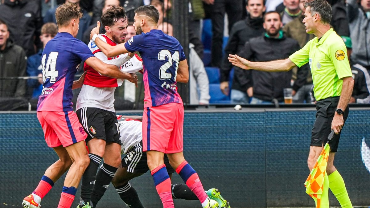 Carrasco rastet aus: Feyenoord schlägt Atletico - kicker