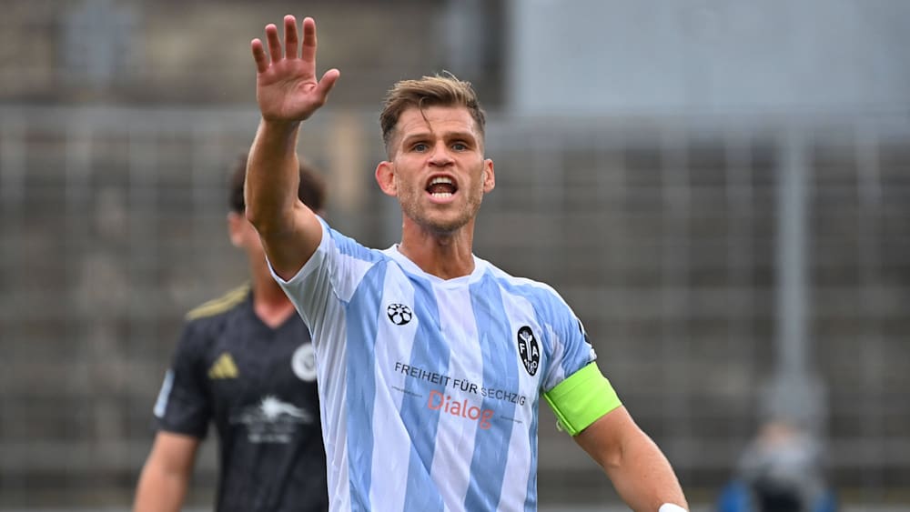 Florian Niederlechner erzielte das zwischenzeitliche 1:0 für den TSV 1860 München. (Archivbild)