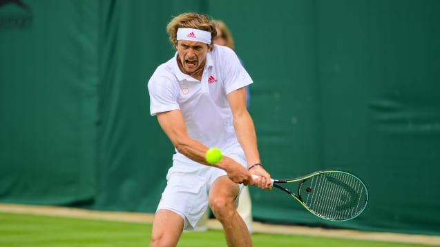 T Fritz A Zverev Livematch Wimbledon Grand Slam 2021 Tennis Kicker