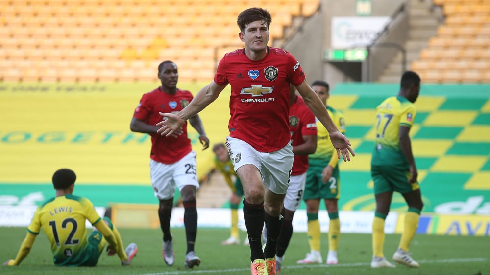 Harry Maguire Schwingt Sich Zum Retter Auf Manunited Im Halbfinale Kicker