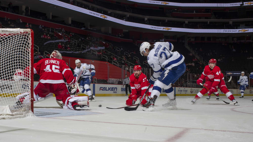 Greiss Rivale Jonathan Bernier Fuhrt Detroit Red Wings Zum Sieg Kicker