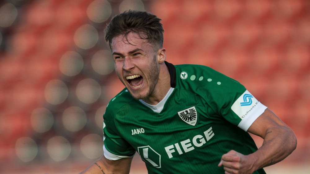 Jubelt bald in Liga drei: Joel Grodowski.