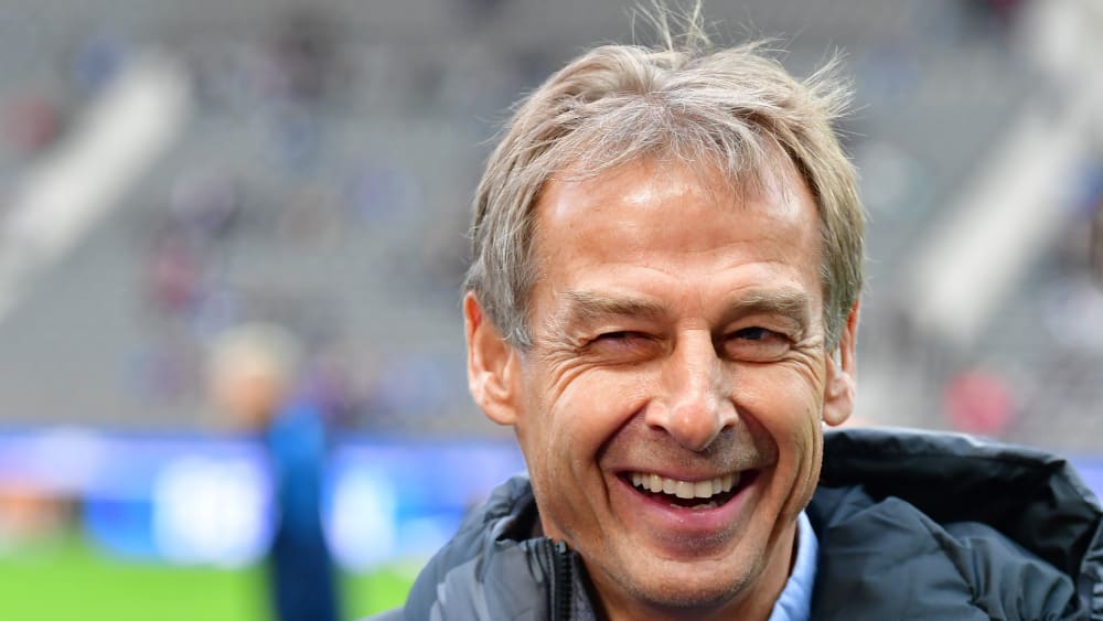 Sieht eine rosige Zukunft für Hertha BSC: Jürgen Klinsmann.