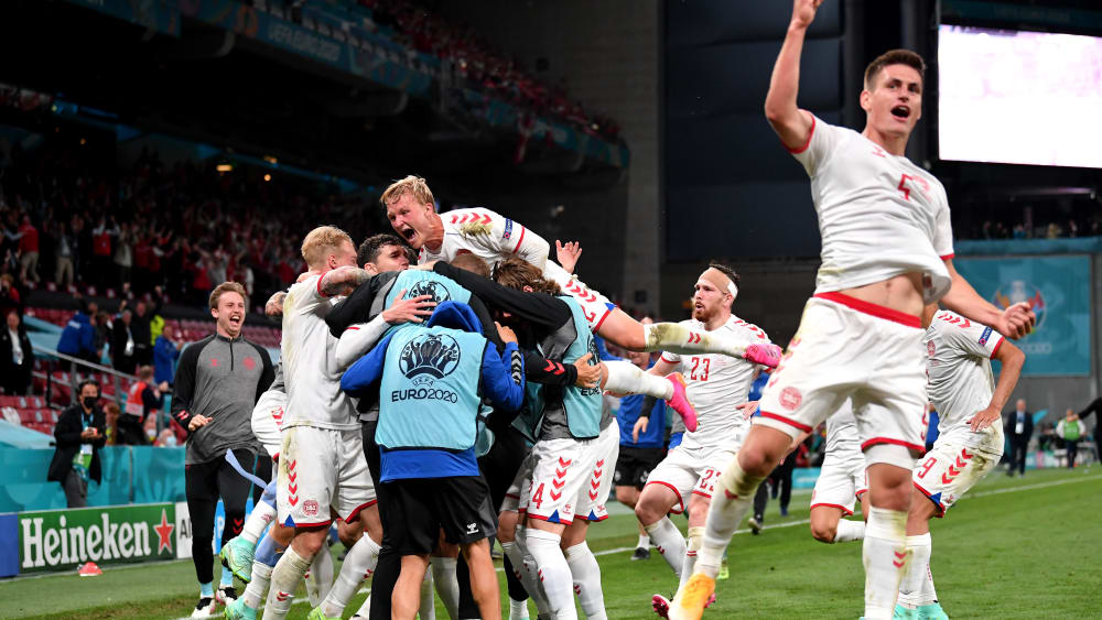 Bilder vom EM-Montag: Dänemark furios ins Achtelfinale ...