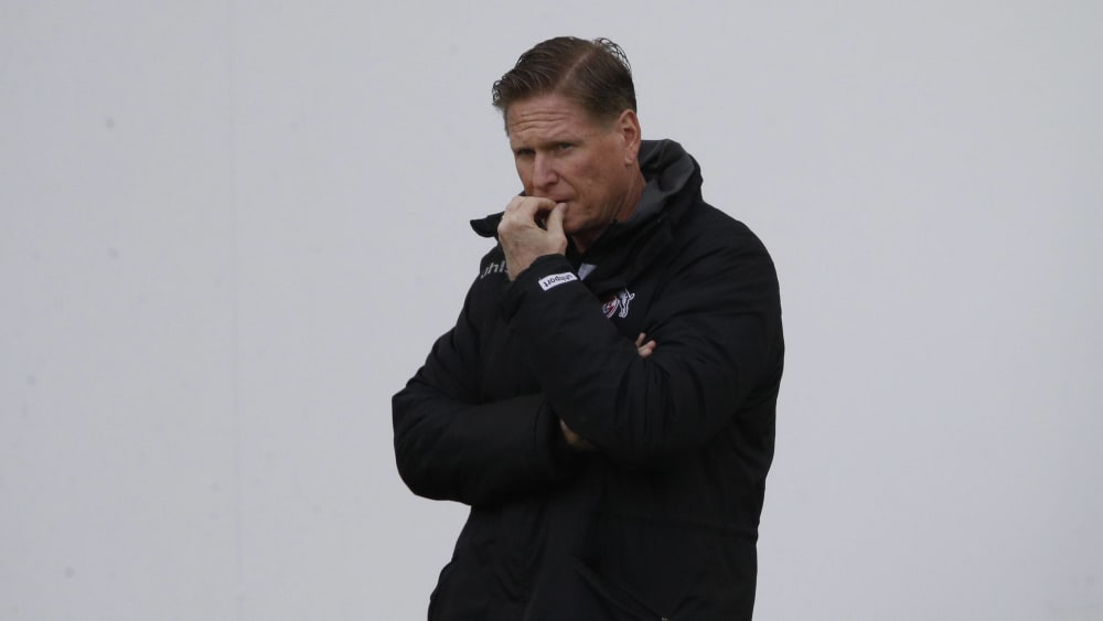 Kölns Trainer Markus Gisdol steht unter Zugzwang.