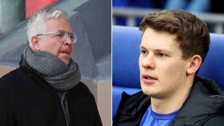 Berater Stefan Backs und Schützling Alexander Nübel (re.)