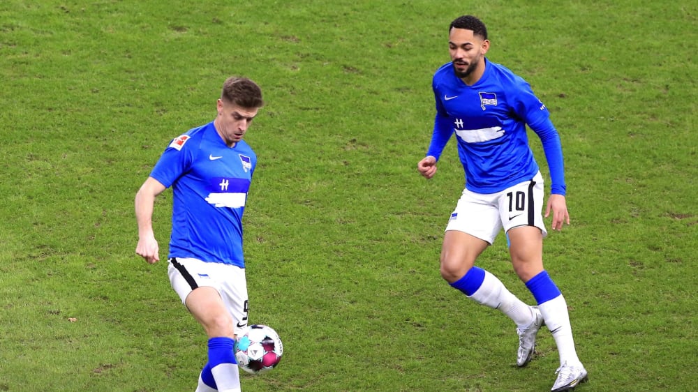 In der Kritik: Krzysztof Piatek und Matheus Cunha (r.).