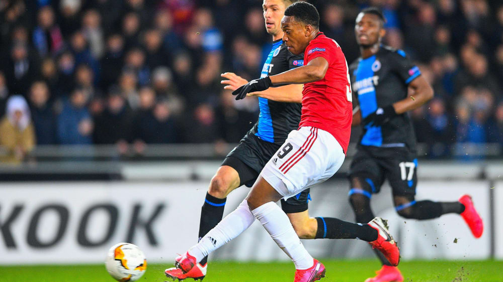 Anthony Martial besorgte den 1:1-Endstand für Manchester United.