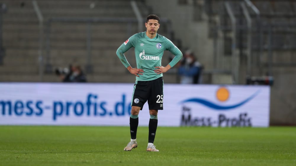 Die Luft ist raus: Amine Harit und Schalke steigen ab.
