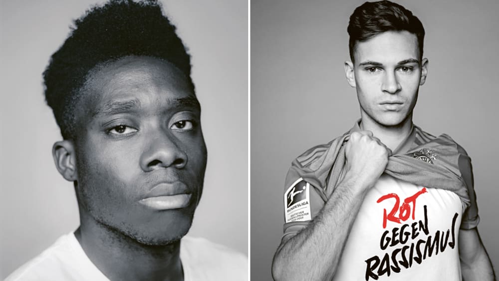 Bayern Munich "Rot Gegen Rassismus" (Red Against Racism) Sponsor Patch - 2023/24 Season Official Style 3 thumbnail image