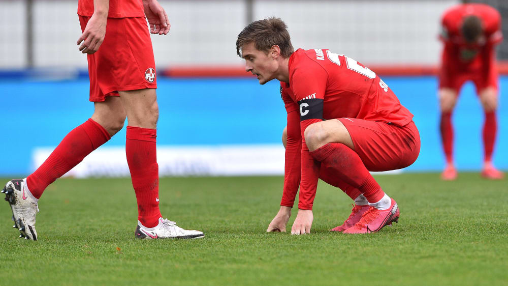 Carlo Sickinger steckt mit dem 1. FC Kaiserslautern tief in der sportlichen Krise.