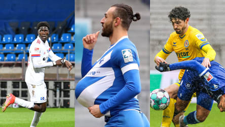 Gleich fünf Spieler stellt der Hamburger SV in der aktuellen kicker-Elf des Tages in der 2. Bundesliga. Auch Eintracht Braunschweig und Darmstadt 98 können mehr als zufrieden sein. Noch nicht berücksichtigt ist das Nachholspiel zwischen Regensburg und Fürth.