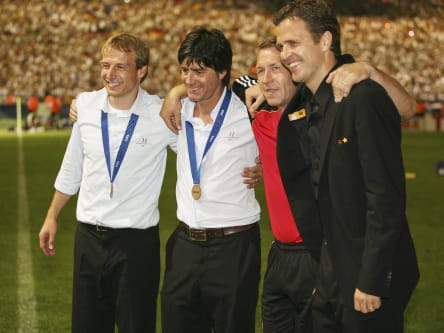 Jürgen Klinsmann, Jogi Löw, Andreas Köpke und Oliver Bierhoff