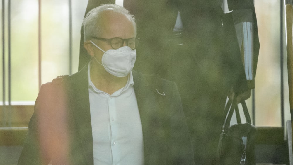 Lange Anhörung: Fritz Keller am Freitag in Frankfurt.