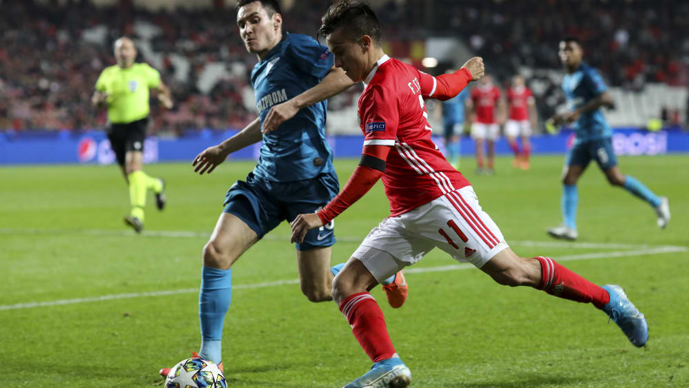 Traf zum zwischenzeitlichen 1:0 für Benfica: Stürmer Franco Cervi.