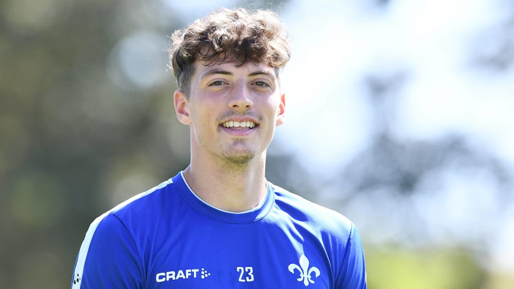 Hat gut lachen: Nicolai Rapp wird in der Saison 2020/21 erneut auf Leihbasis für Darmstadt 98 spielen