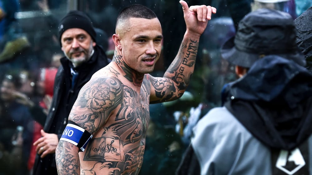 Zurück, Kapitän und Hauptbestandteil des aktuellen Cagliari-Erfolgs: Mittelfeldmotor Radja Nainggolan.