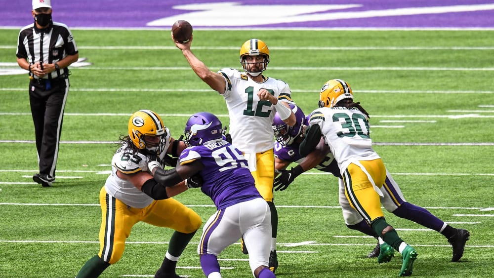Aaron Rodgers hat zum NFL-Start überragt.
