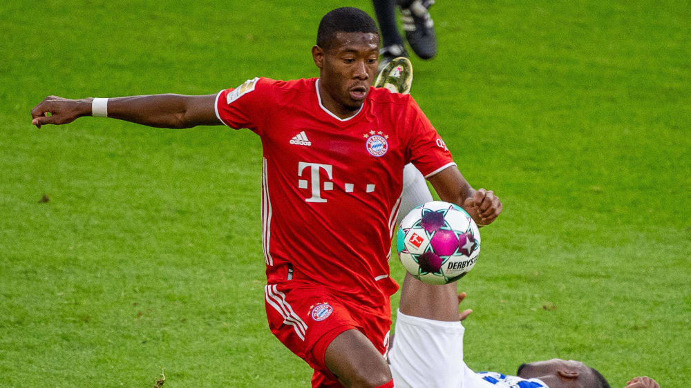 Bayerns David Alaba "ist auf dem Platz lautstark und führt die Defensive".
