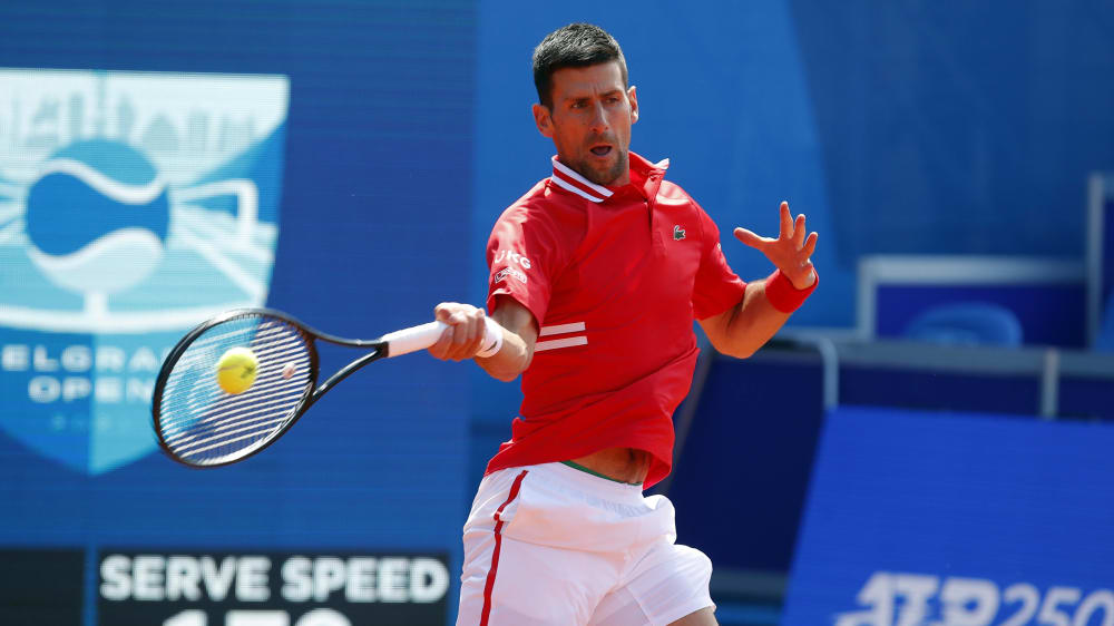 Finale In Der Geburtsstadt Novak Djokovic Holt Den Nachsten Titel Kicker
