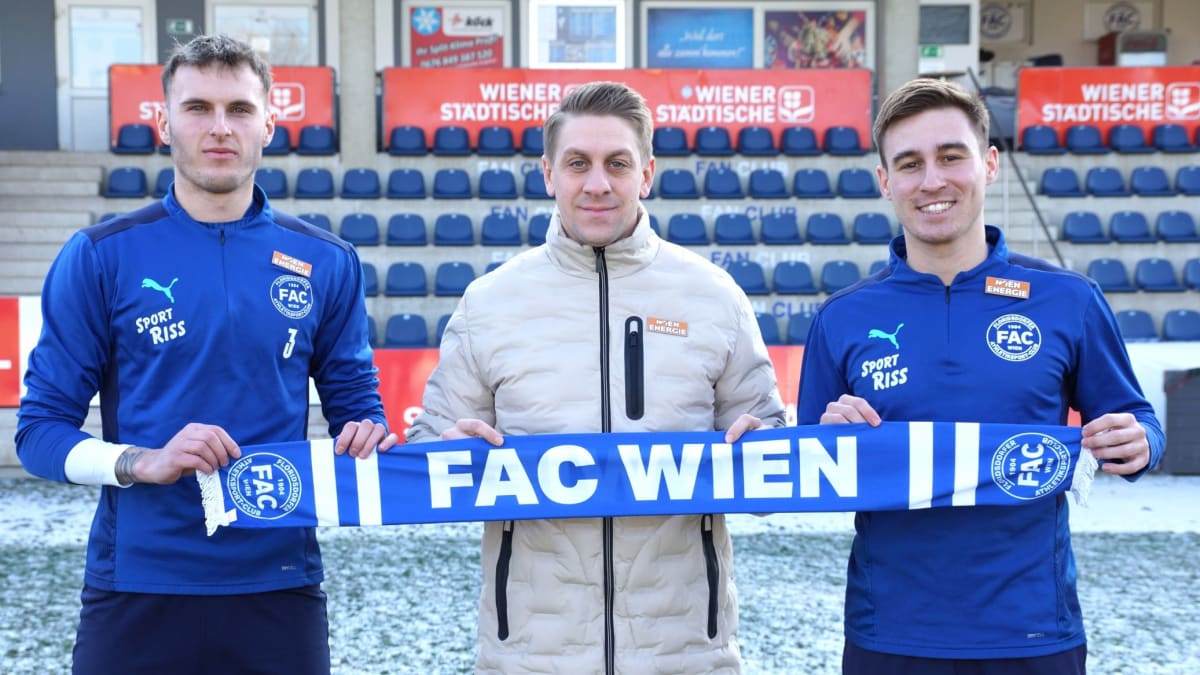 Floridsdorfer AC holt noch zwei Spieler kicker