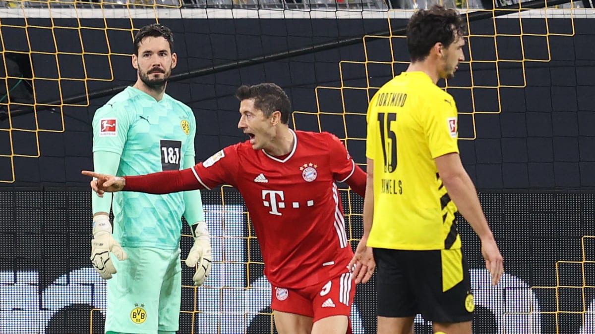 Lewandowskis Doppelter Rekord Zehn Bvb Horrorzahlen Gegen Bayern Kicker