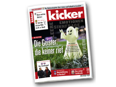 Ein Jahr Geisterspiele - die große kicker-Titelstory in der Montagsausgabe