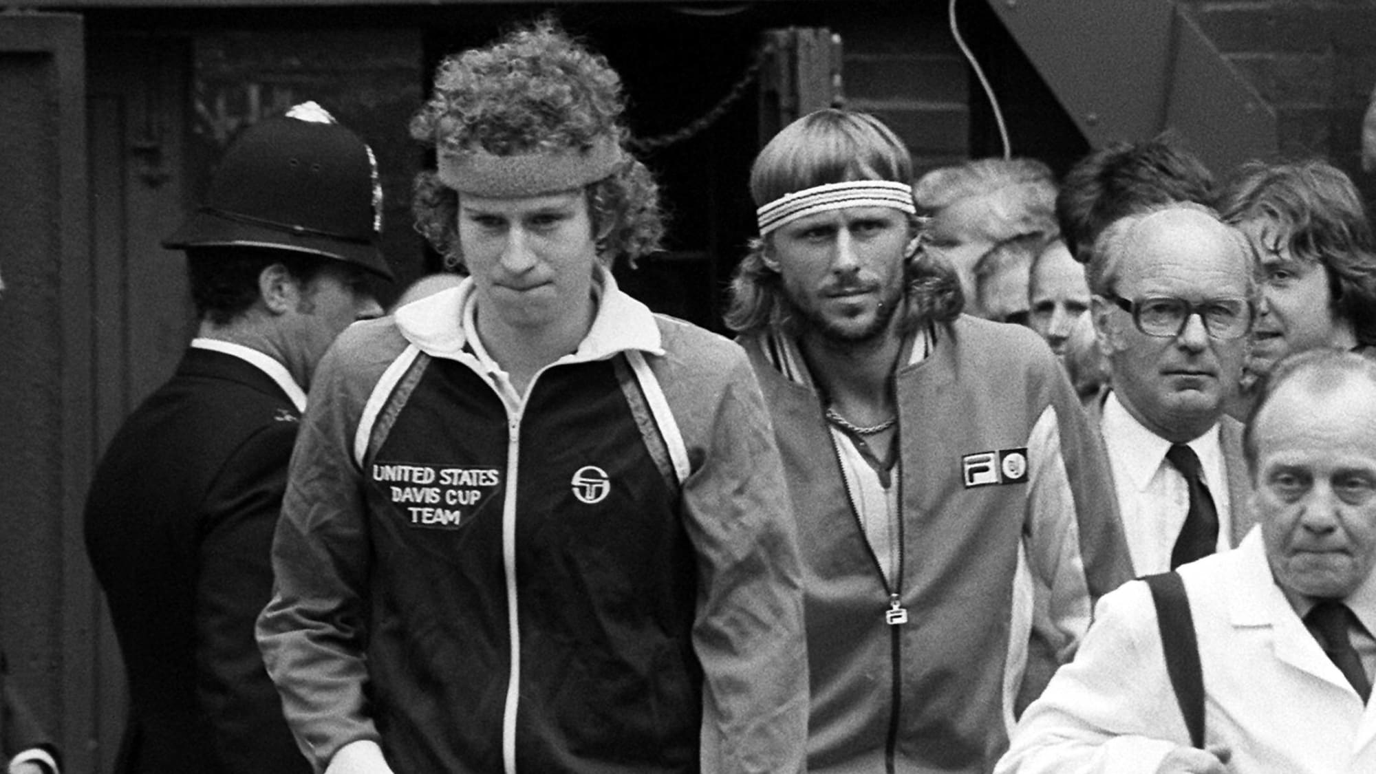 McEnroe (l.) und Borg